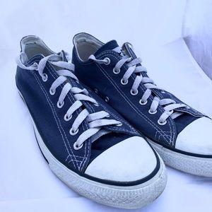 Converse Vintage Blue Chuck Taylors